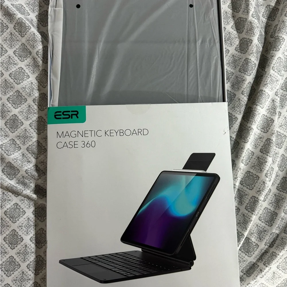 Rebound Series Black Bluetooth Keyboard Case for iPad Pro 12.9